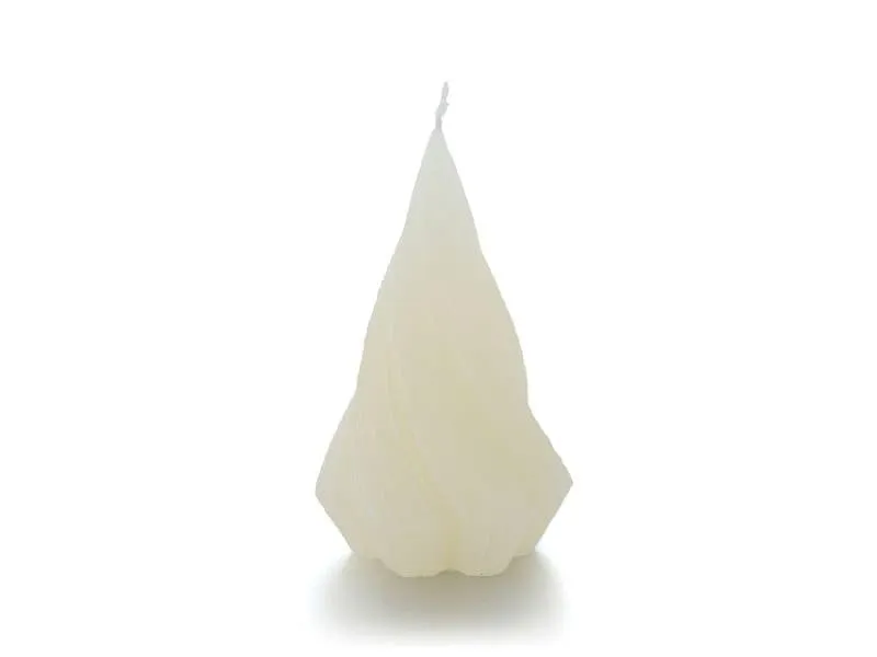 balthasar Weihnachtskerze Tannenbaum Weiss