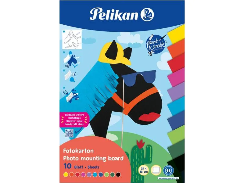 Pelikan Fotokarton 10 Blätter, 22 x 32 cm Pelikan Fotokarton 10 Blätter, 22 x 32 cm