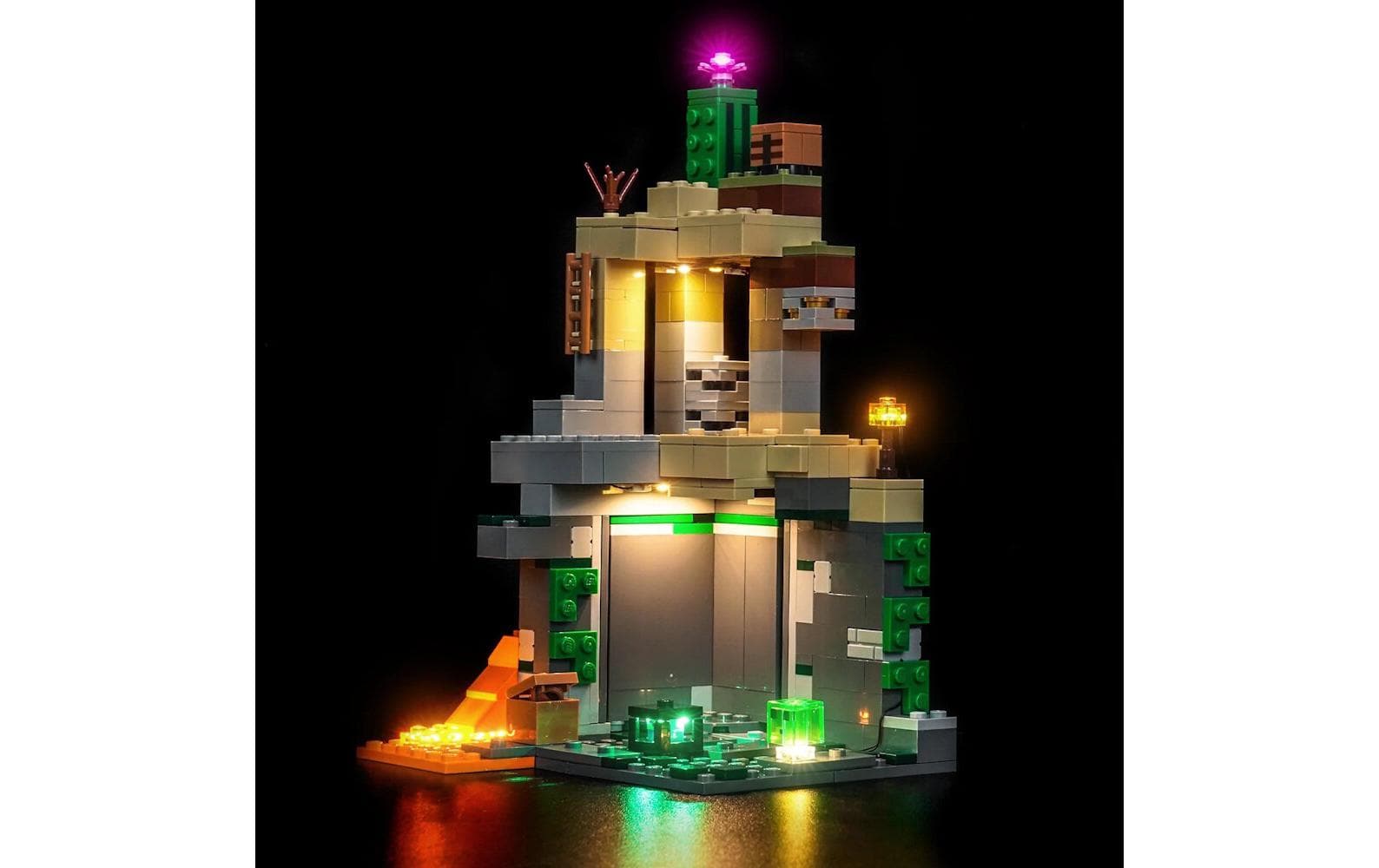 BrickBling LED-Licht-Set für LEGO® 21587 Minecraft Zombieverlies
