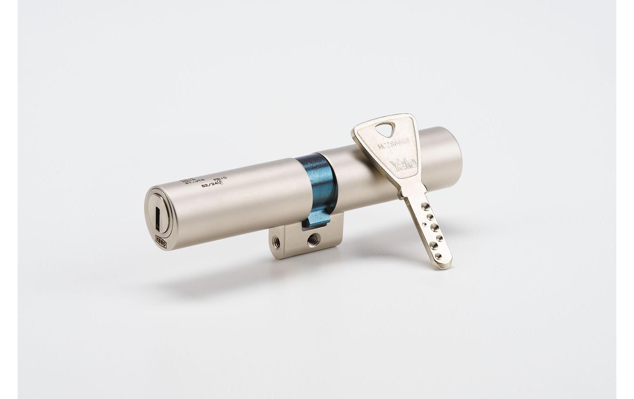 Yale CH Doppelzylinder, Prio-Funkt, 52.5/47.5 22 mm Rundprofil