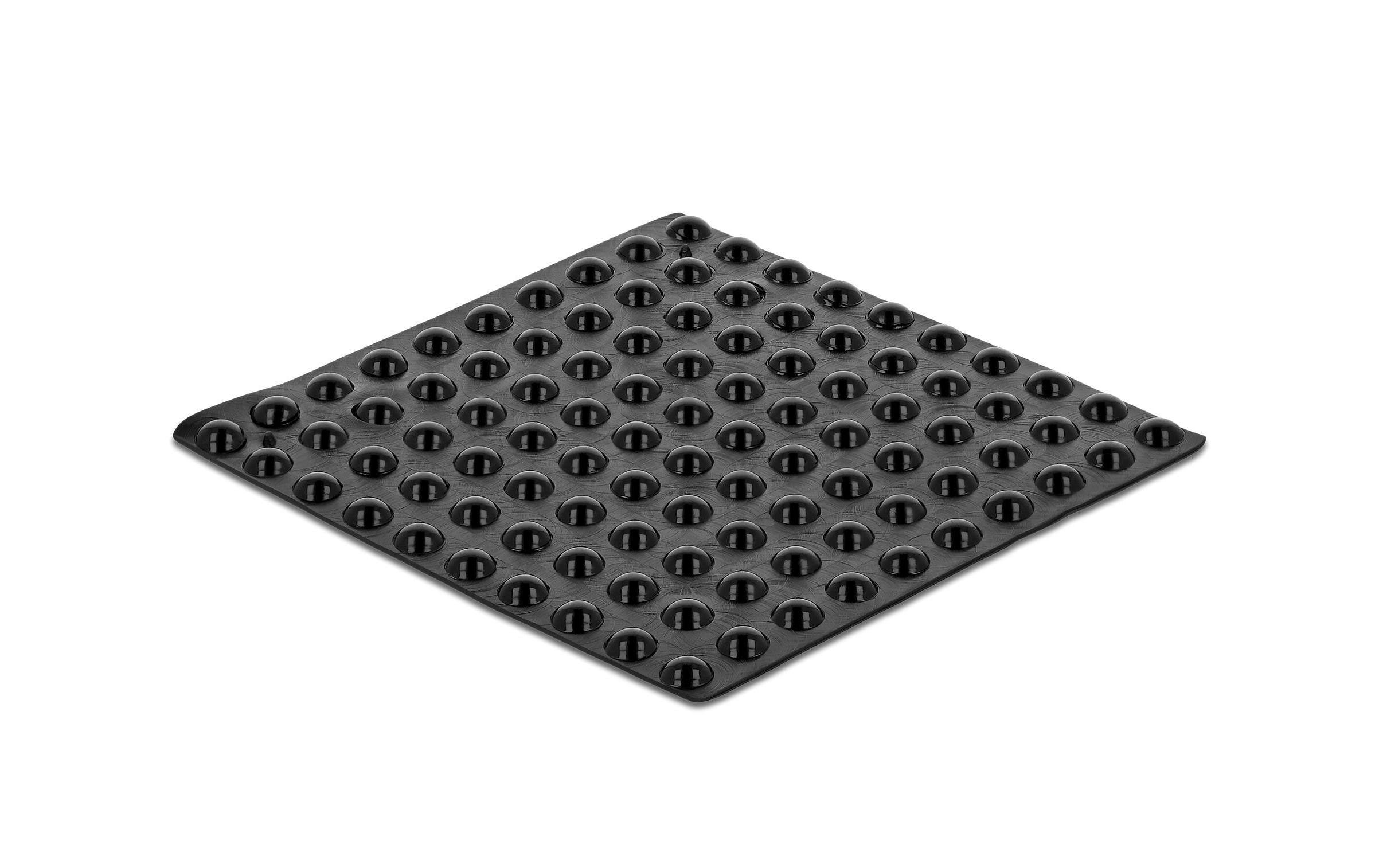 Delock Gummifüsse 5 x 2mm rund, selbstklebend, 100 Stück, schwarz Delock Gummifüsse 5 x 2mm rund, selbstklebend, 100 Stück, schwarz