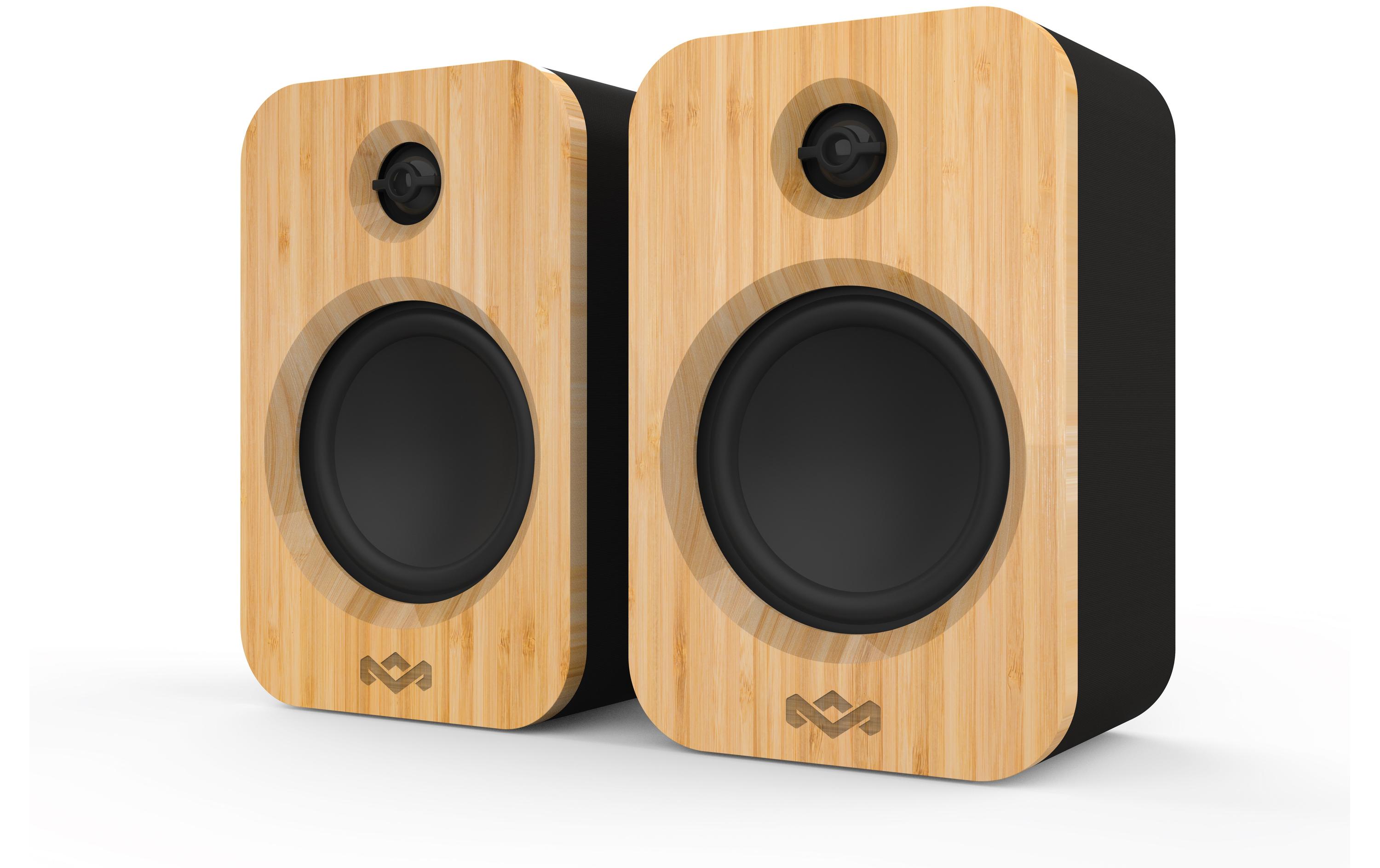 House of Marley Regallautsprecher Paar Get Together Duo Schwarz House of Marley Regallautsprecher Paar Get Together Duo Schwarz