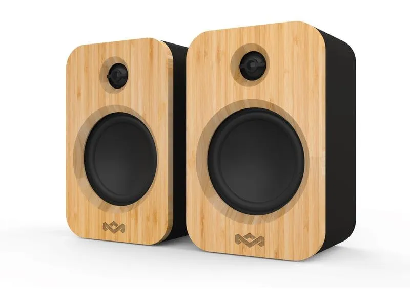 House of Marley Regallautsprecher Paar Get Together Duo Schwarz House of Marley Regallautsprecher Paar Get Together Duo Schwarz