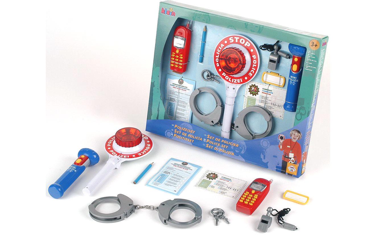Klein-Toys Polizei Set, 10-teilig Klein-Toys Polizei Set, 10-teilig