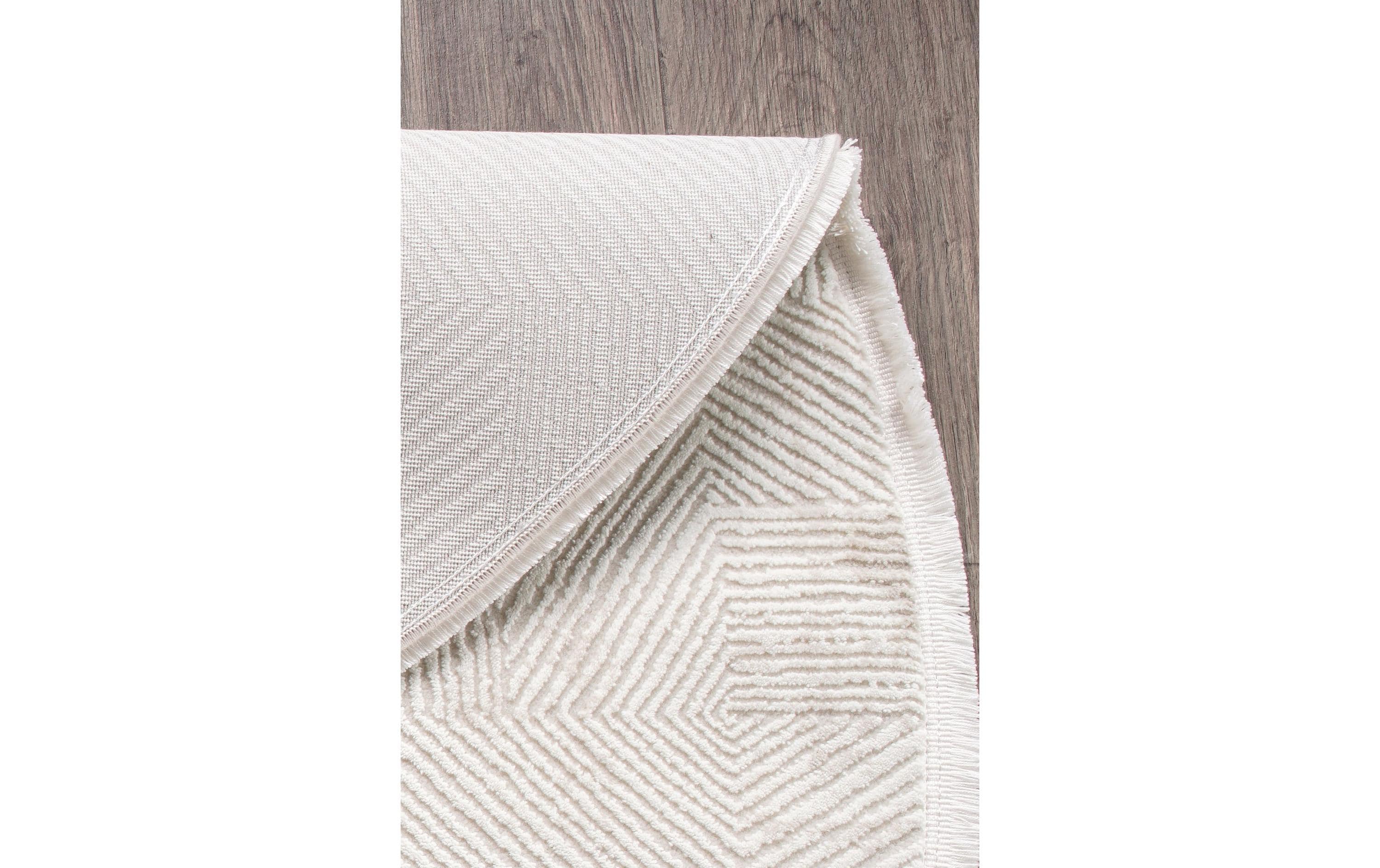 Conceptum Hypnose Teppich Leo 2969 Ø 120 cm, Beige