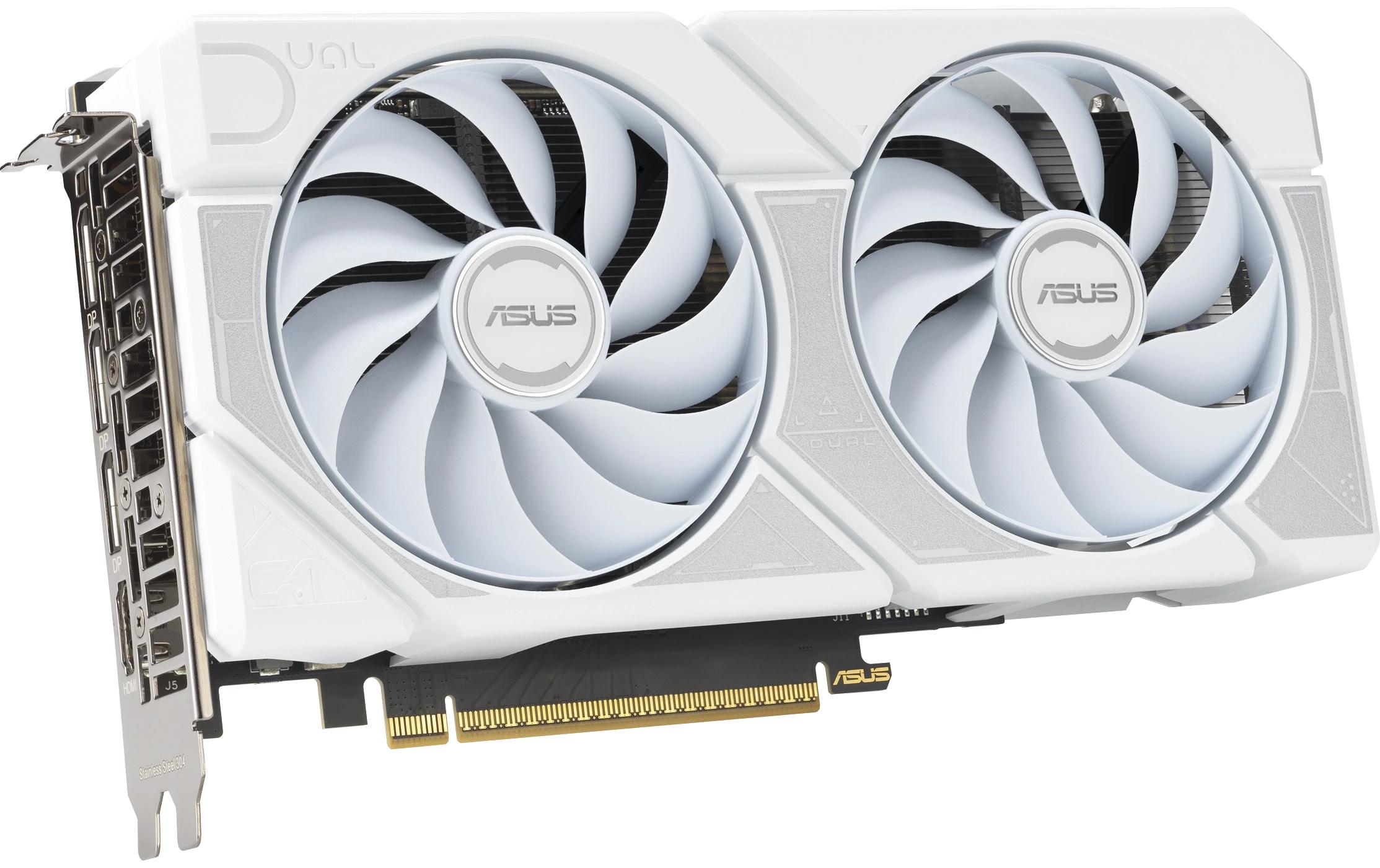 ASUS Grafikkarte Dual GeForce RTX 5060 OC Ti 8 GB Weiss