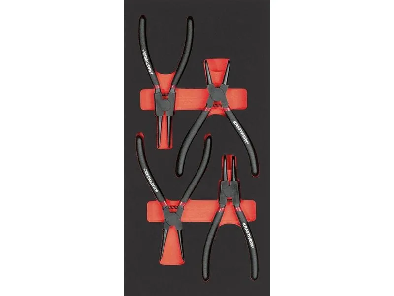 Kraftwerk Sicherungszangen-Set Pro Line 4-teilig Kraftwerk Sicherungszangen-Set Pro Line 4-teilig