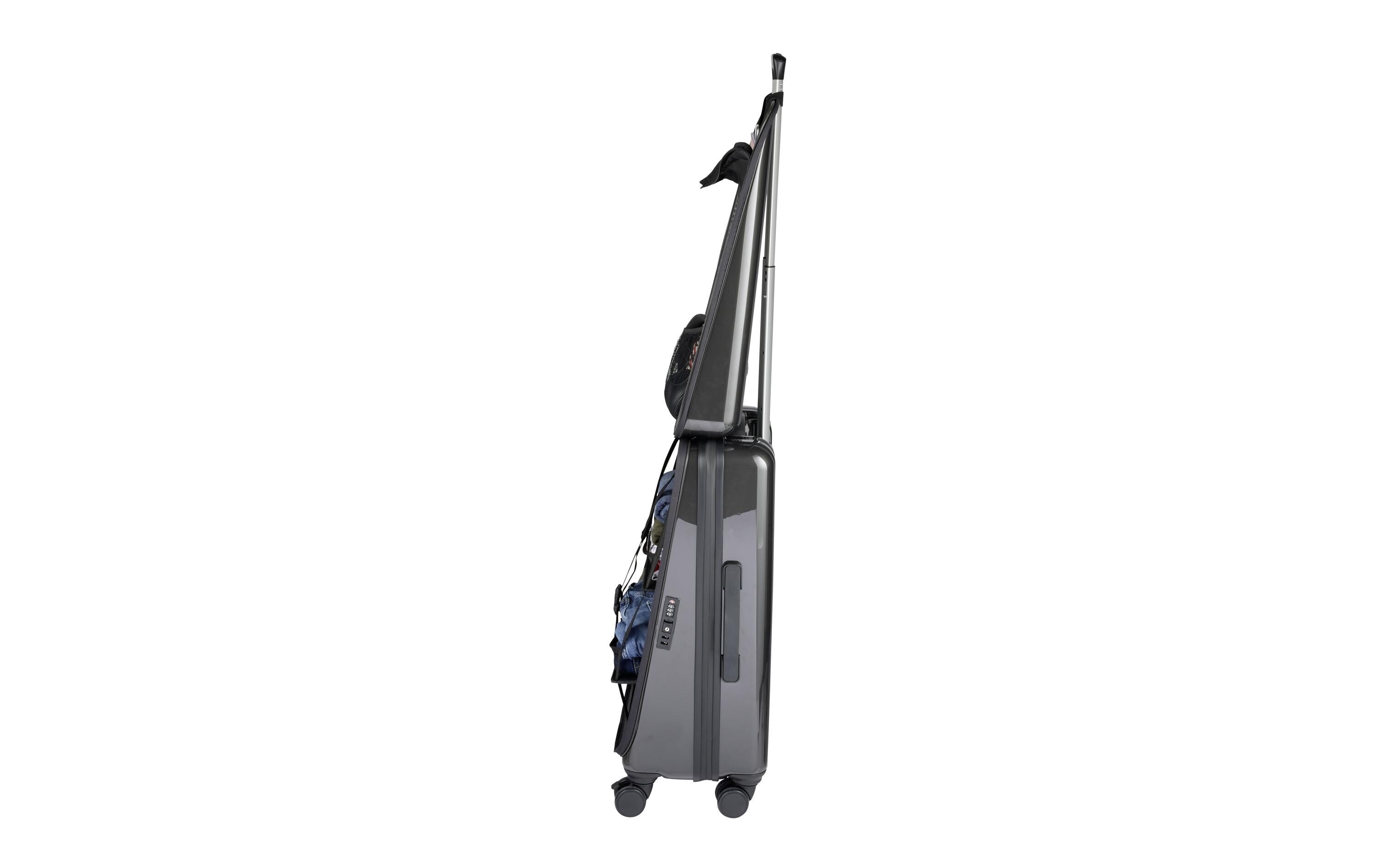 CASYRO Stand-Up Koffer Medium, 80L, Anthrazit