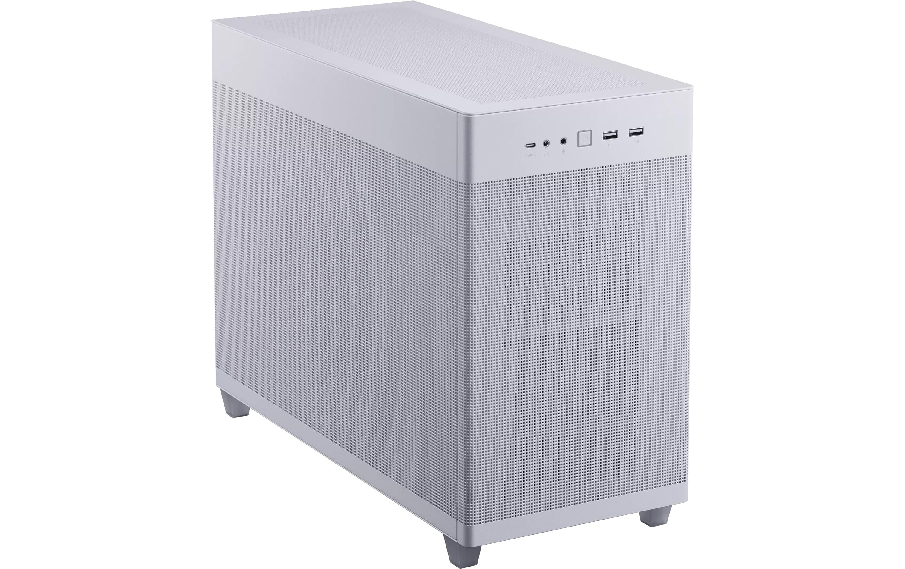ASUS PC-Gehäuse AP201 MicroATX Weiss