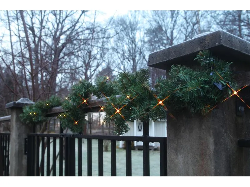 Star Trading Girlande Canadian, 2.5 m, 30 LED, Grün Star Trading Girlande Canadian, 2.5 m, 30 LED, Grün