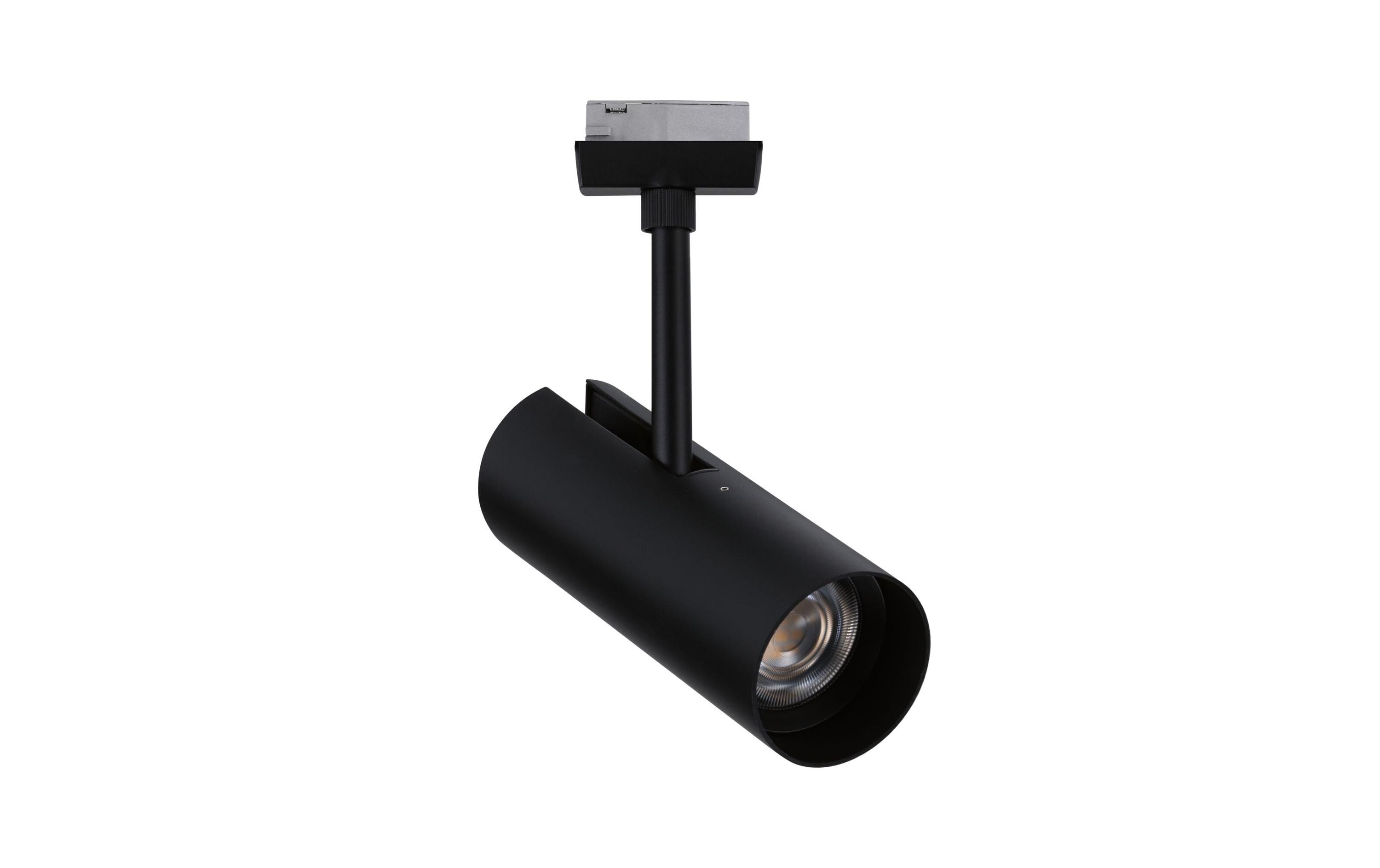 Paulmann URail Theron Einzelspot 11W, 3000K, schwarz matt