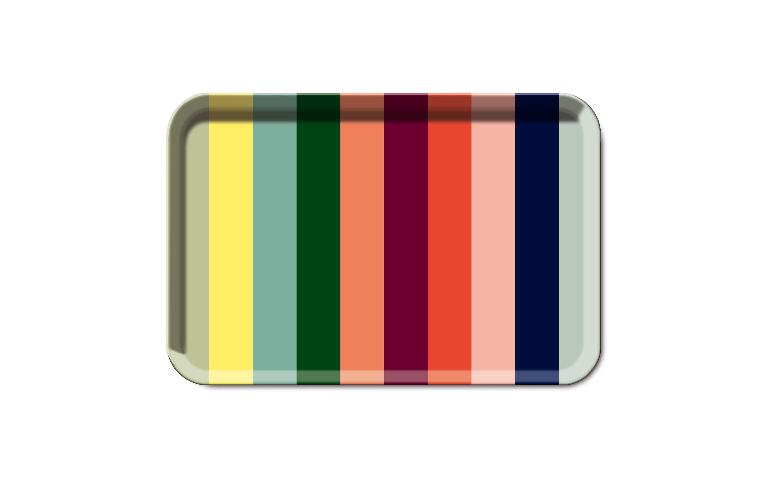 Remember Serviertablett Lorenzo, Mehrfarbig