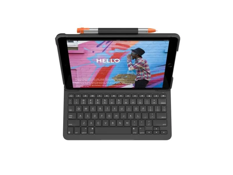 Logitech Tablet Tastatur Cover Slim Folio iPad 10.2 (7. - 9. Gen.) Logitech Tablet Tastatur Cover Slim Folio iPad 10.2 (7. - 9. Gen.)
