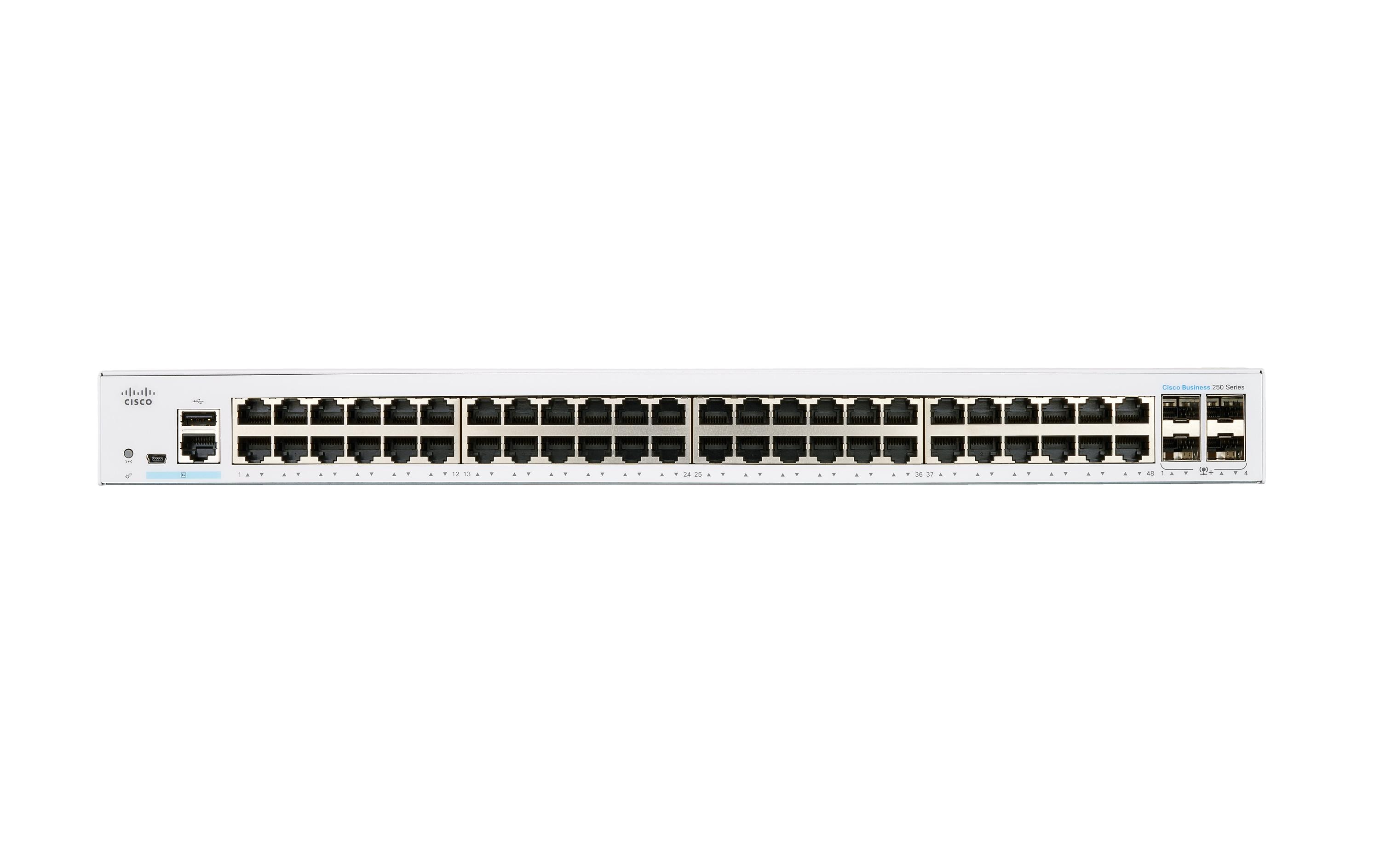 Cisco Switch CBS250-48T-4X-EU 52 Port