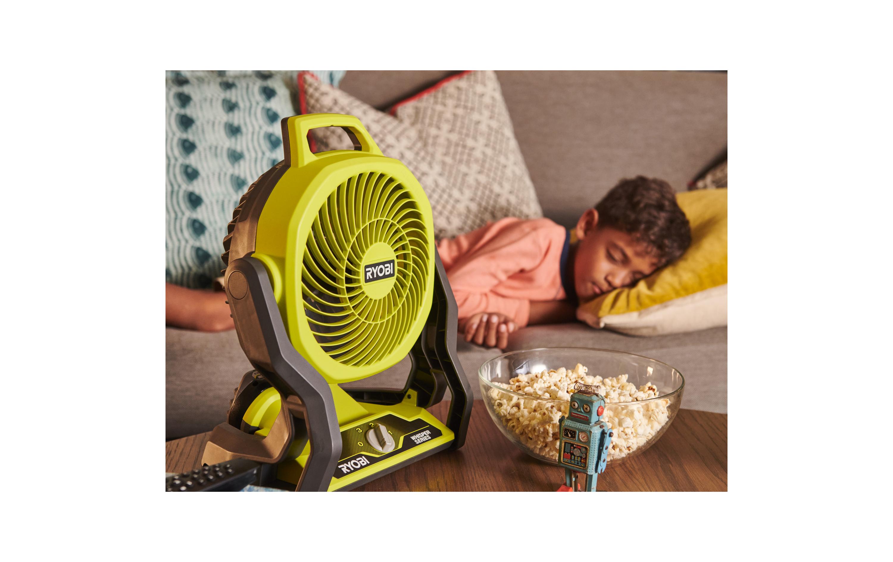 RYOBI Bodenventilator RF18-0, 18 V, Solo, ohne Akku