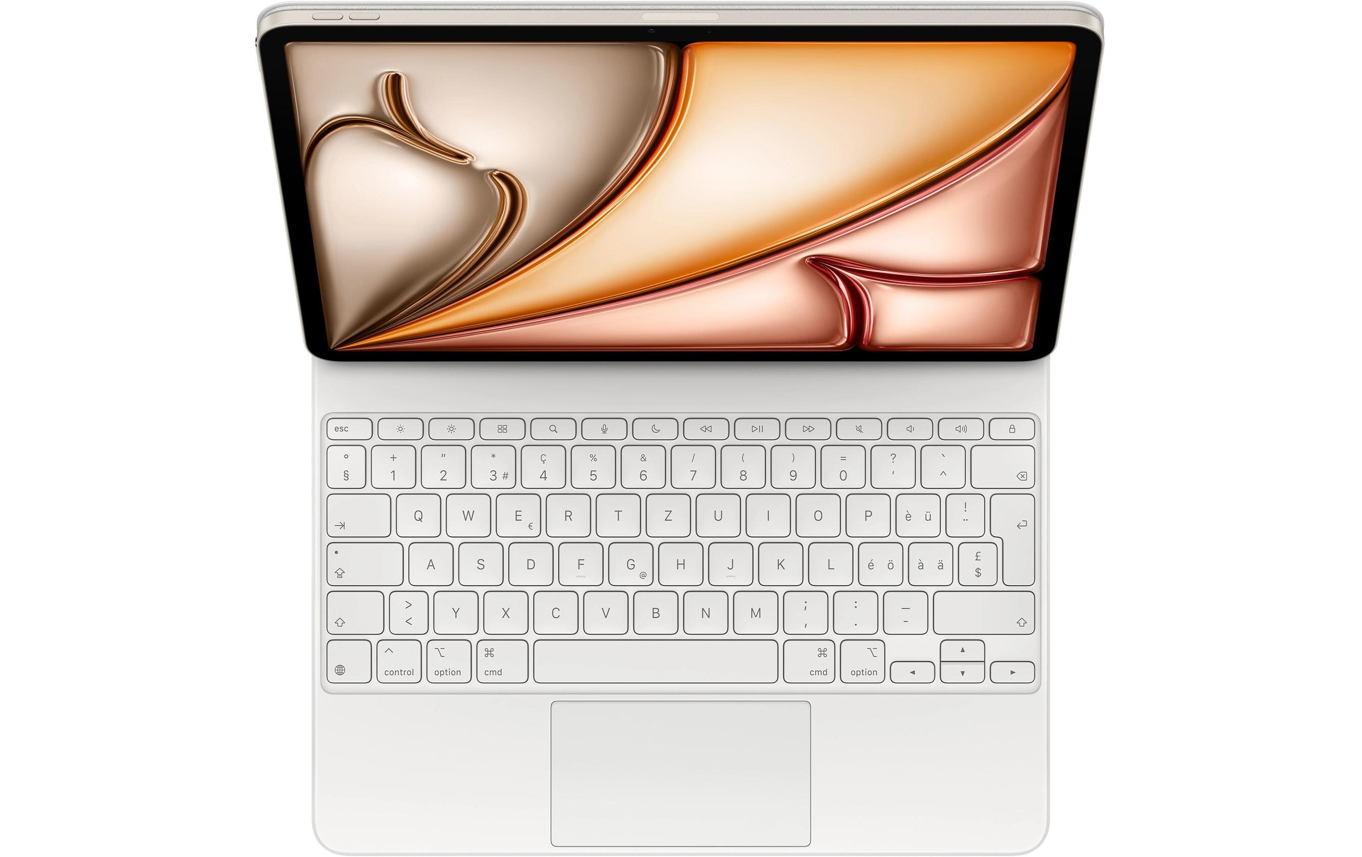 Apple Magic Keyboard iPad Air 13 M3 Weiss Apple Magic Keyboard iPad Air 13 M3 Weiss