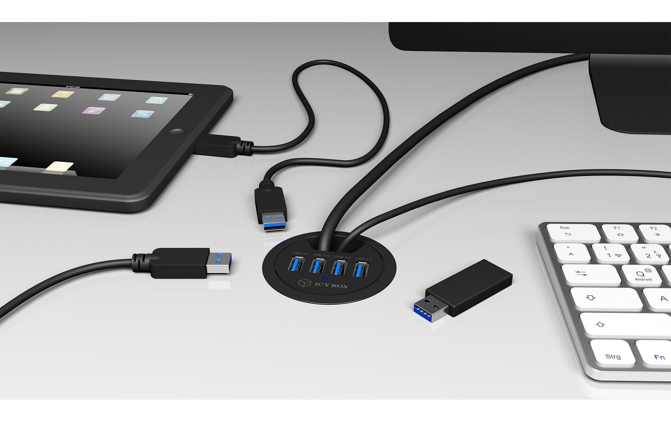 ICY BOX Tisch-Hub IB-HUB1403