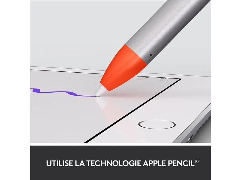 Logitech Eingabestift Crayon Grau/Orange