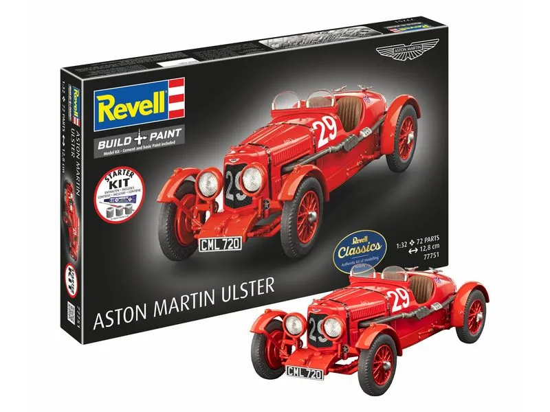 Revell Starter Kit Aston Martin Ulster 1:32 Revell Starter Kit Aston Martin Ulster 1:32