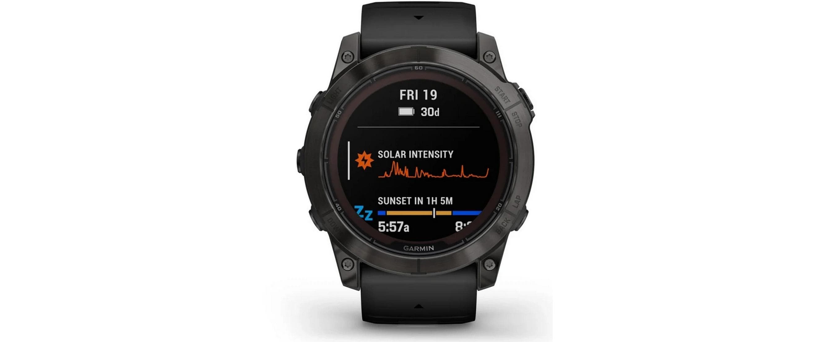 GARMIN GPS-Sportuhr Fenix 7X Pro Sapphire Solar Edition Schwarz