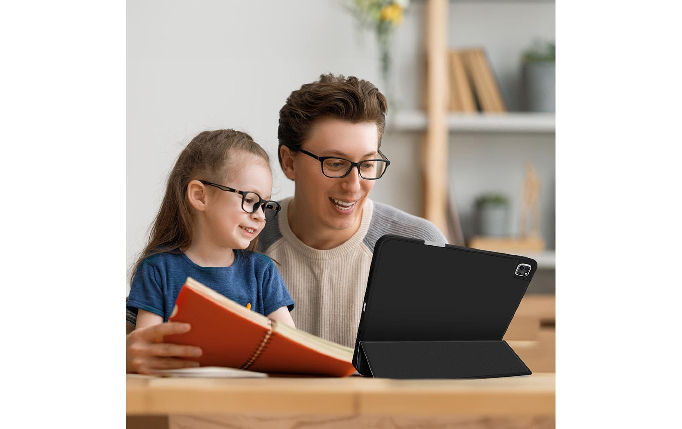 4smarts Tablet Book Cover Folio Basic für iPad Pro 11 (M4, 2024)