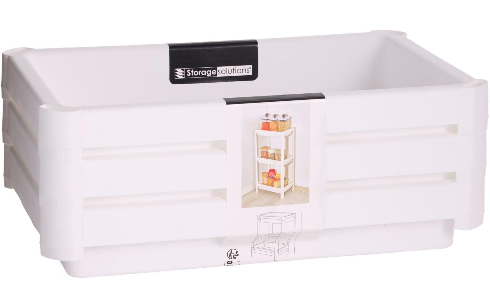 Nize Regal 3-stufig, Weiss Nize Regal 3-stufig, Weiss