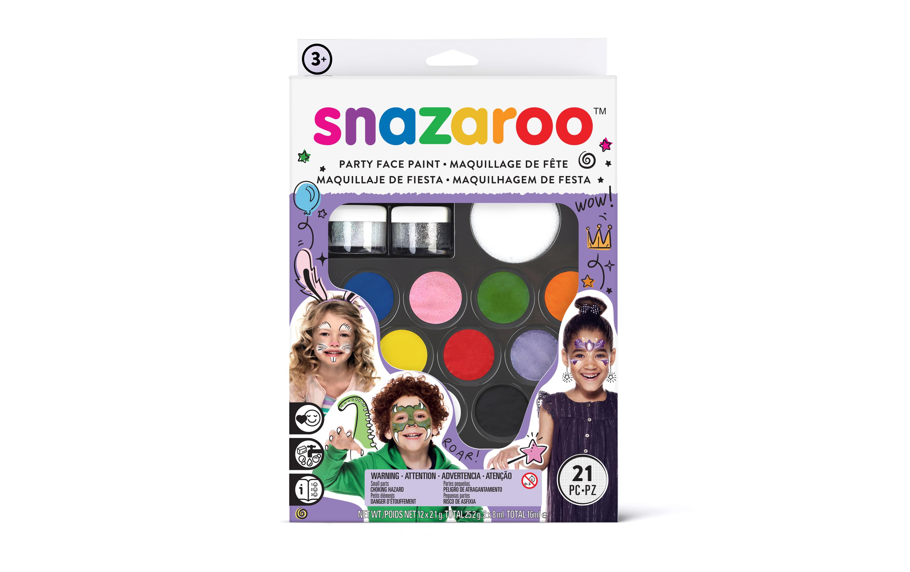 Snazaroo Zubehör Schminkpalette Party Set