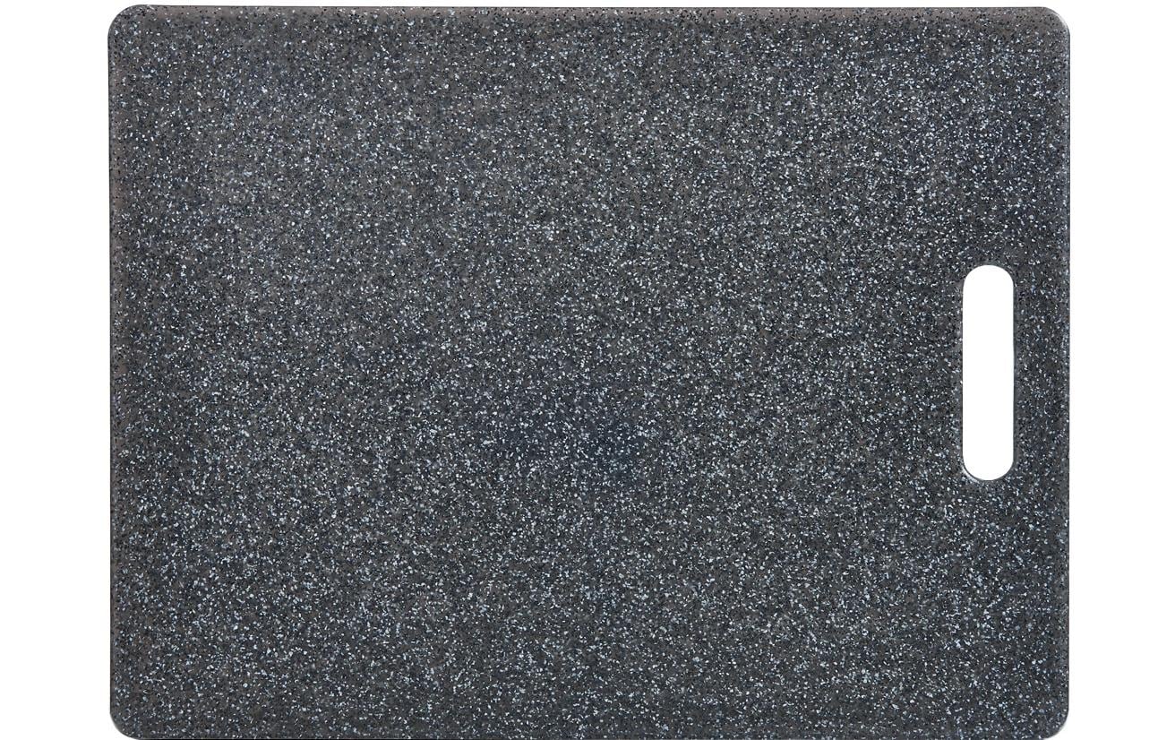 Zeller Present Schneidebrett Granitoptik 36.5 x 27.5 x 0.8 cm, Anthrazit