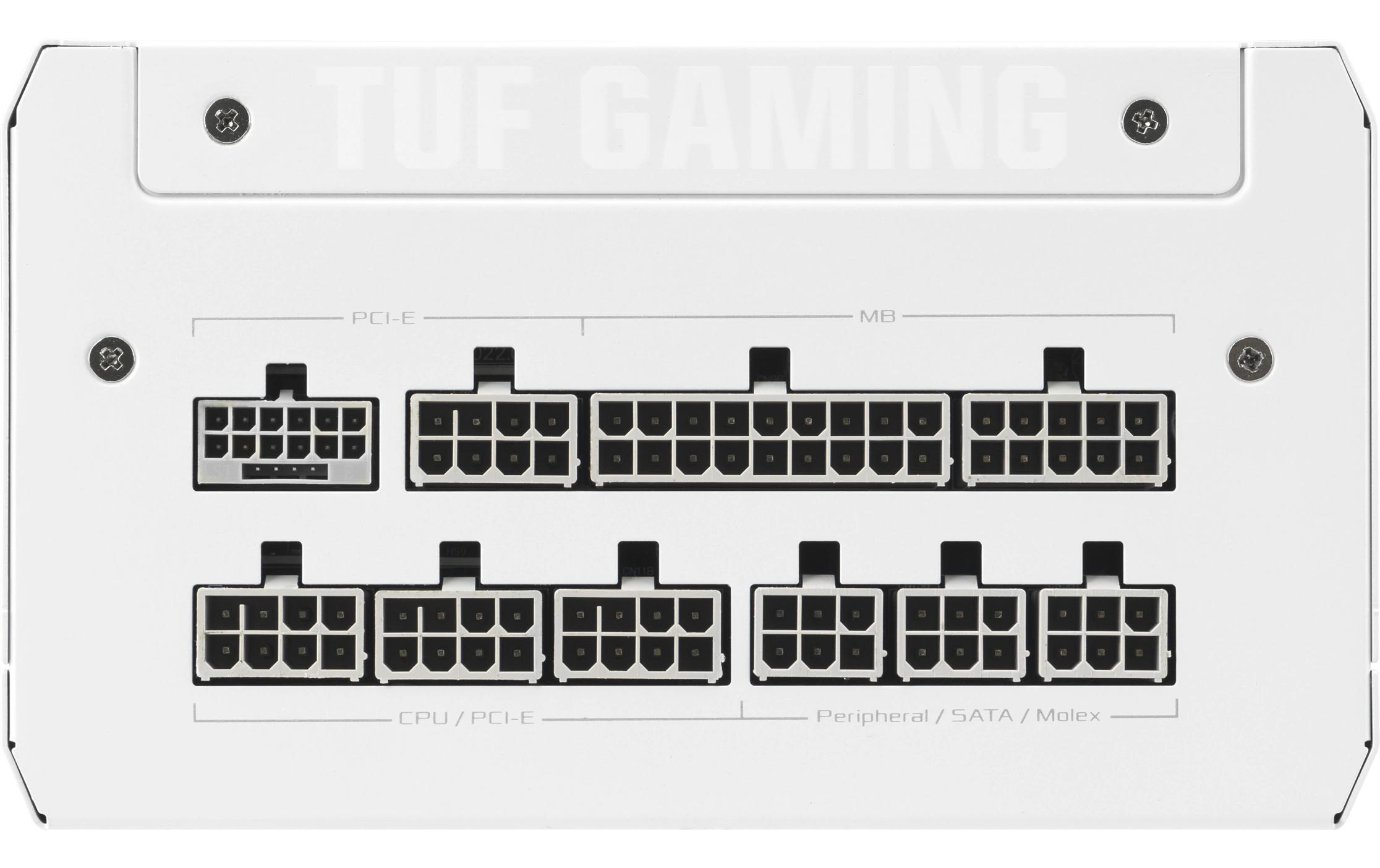 ASUS Netzteil TUF Gaming 1000W Gold White Edition