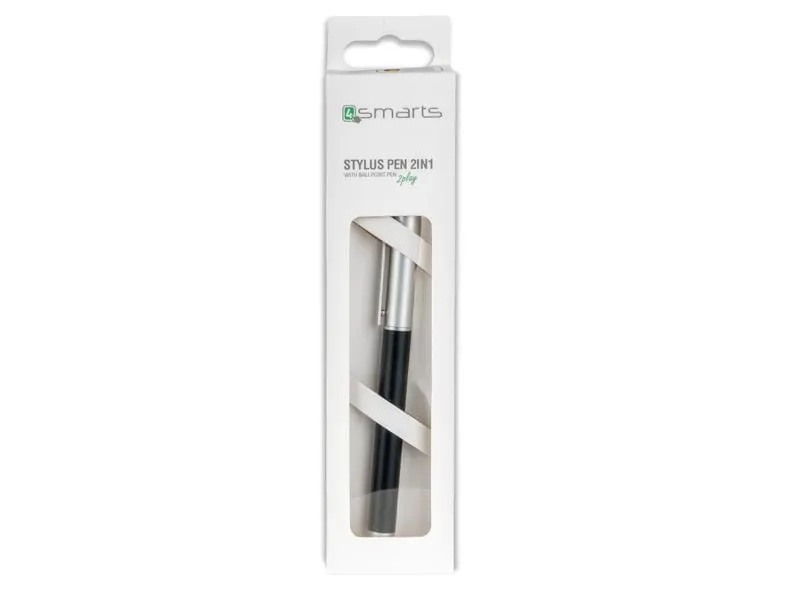 4smarts Eingabestift Stylus Pen 2in1 Schwarz 4smarts Eingabestift Stylus Pen 2in1 Schwarz