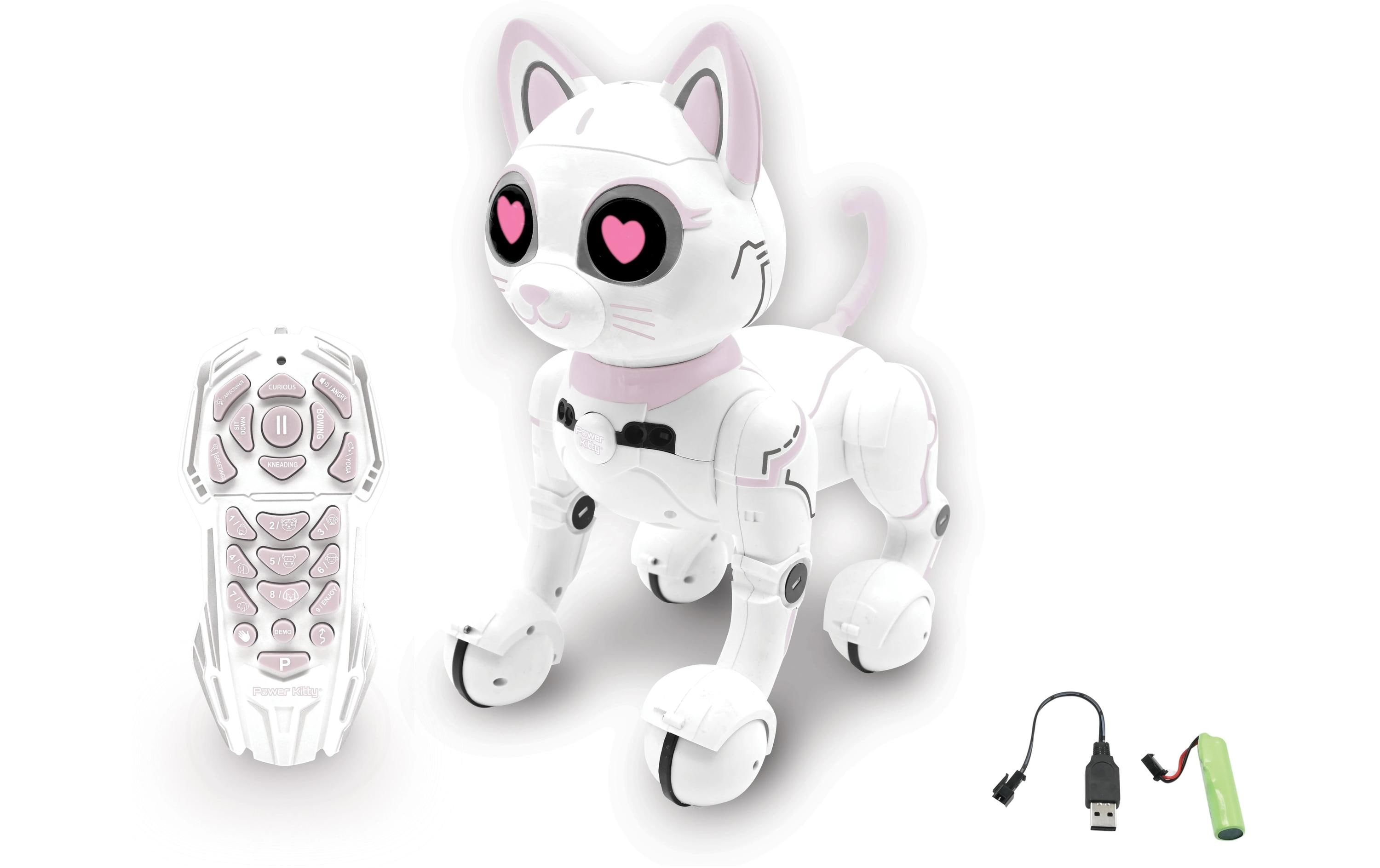 Lexibook Robotkatze Power Kitty Weiss Pink