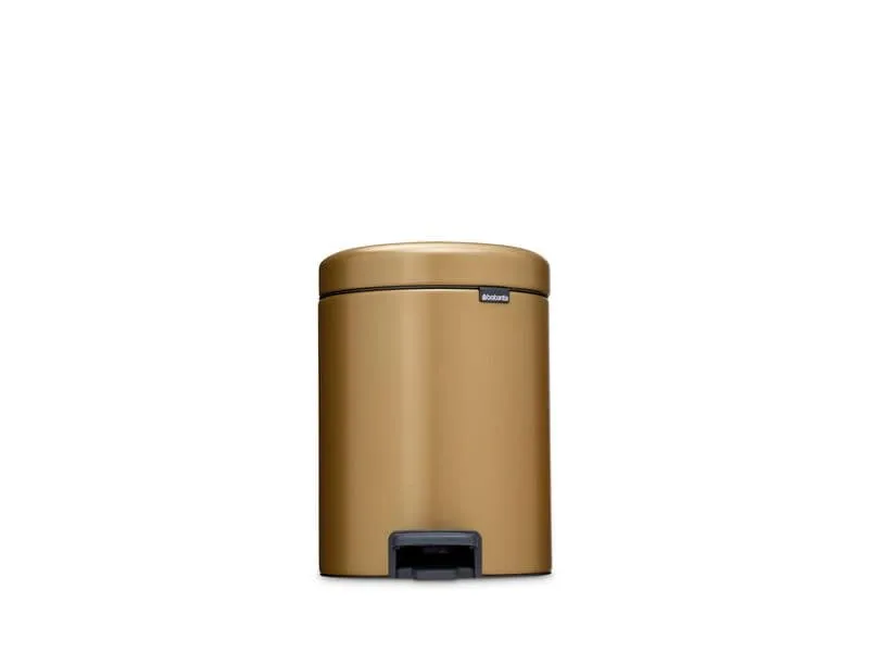 Brabantia Kosmetikeimer NewIcon 5 l, Warm Brass Brabantia Kosmetikeimer NewIcon 5 l, Warm Brass