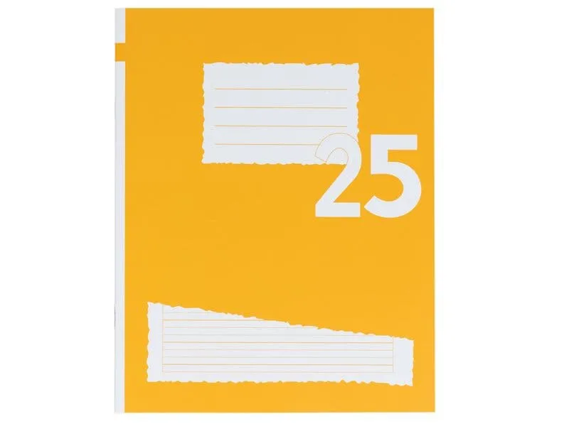Office Focus Schulheft FSC E5, Liniert, Orange, 10 Stück Office Focus Schulheft FSC E5, Liniert, Orange, 10 Stück