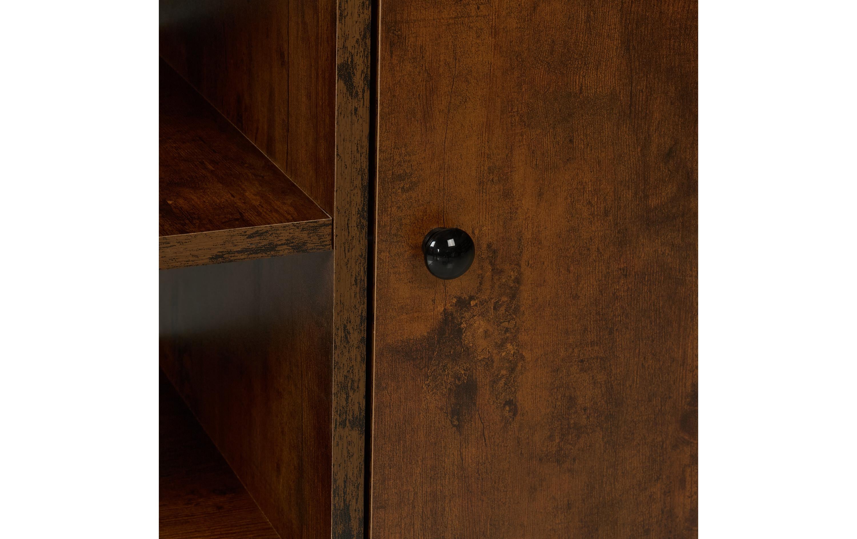 relaxdays Schuhbank mit Sitzfläche, 100 x 49.5 cm, Braun