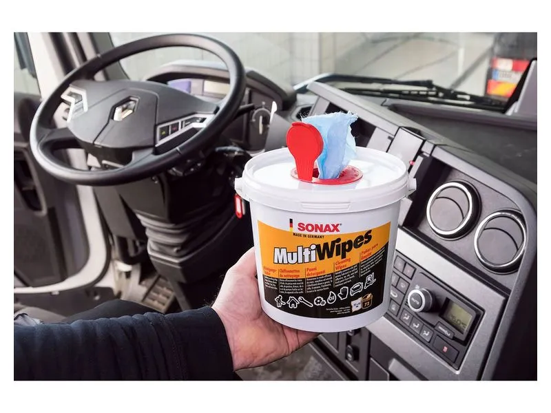 Sonax MultiWipes, Reinigungstücher, Eimer 72 Stück