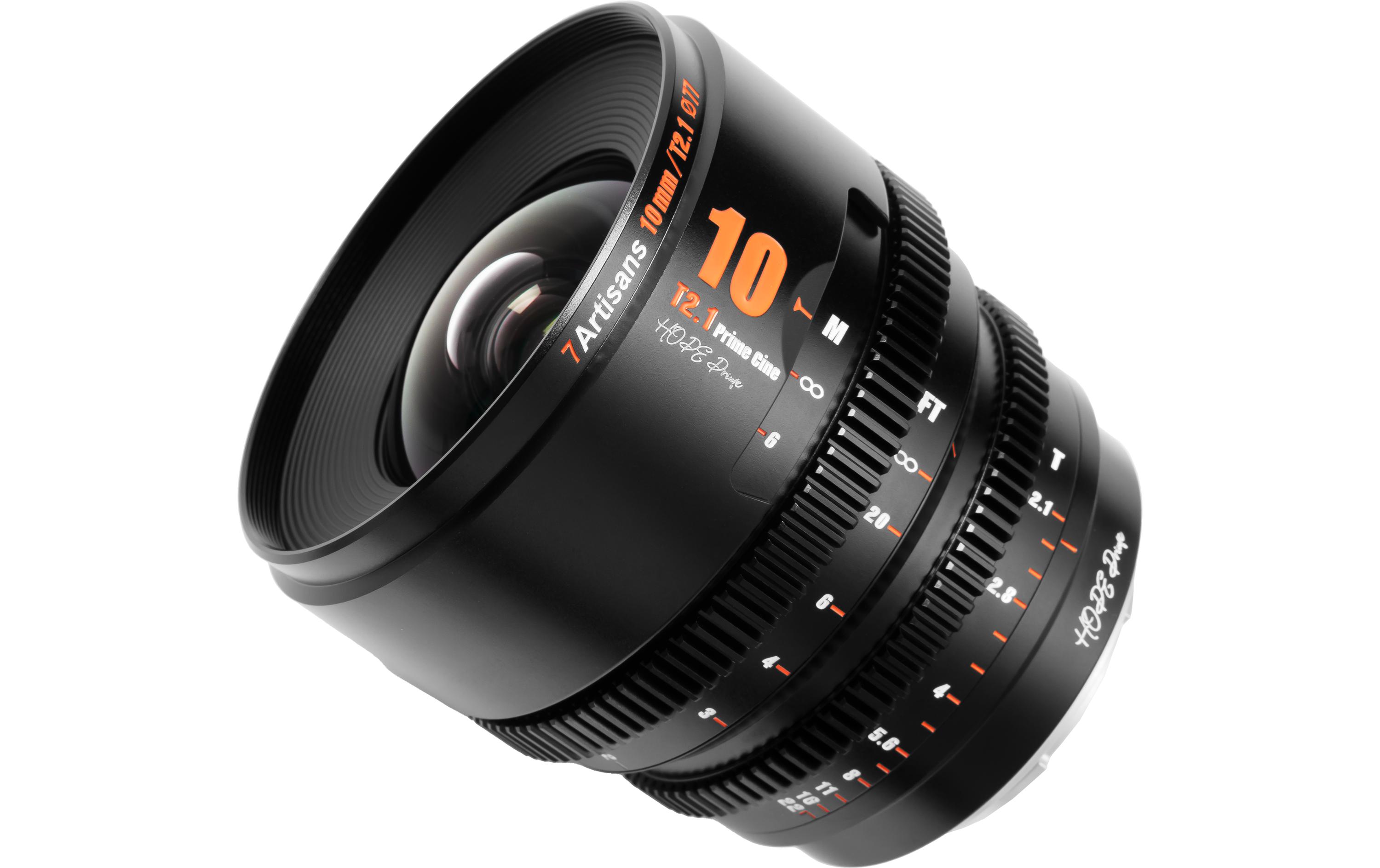 7Artisans Festbrennweite 10mm T/2.1 – MFT