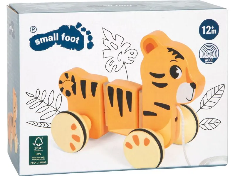 small foot Nachziehtier Tiger Safari small foot Nachziehtier Tiger Safari