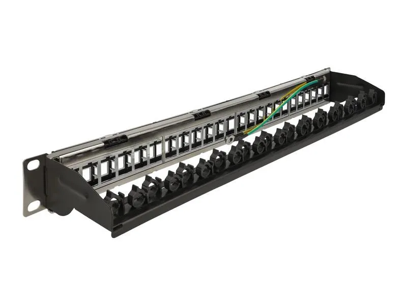 Delock Patchpanel Keystone 24 Port 1 HE 19 Rack Delock Patchpanel Keystone 24 Port 1 HE 19 Rack