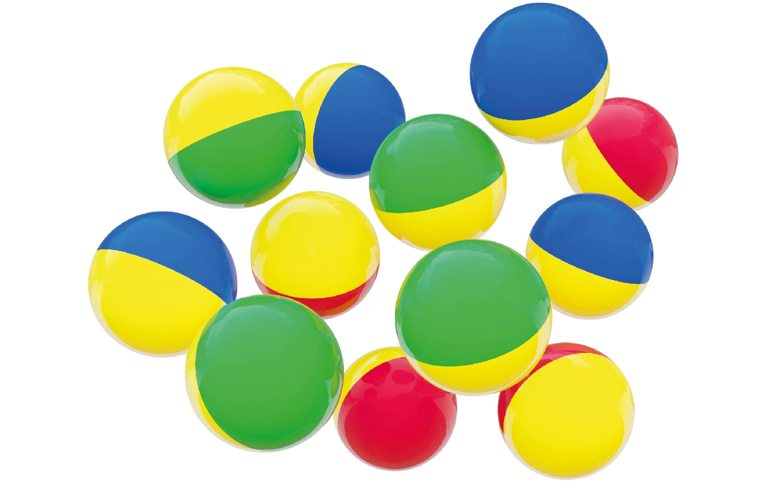 Hubelino Kugelbahn Kugelset zweifarbig 12 Teile Hubelino Kugelbahn Kugelset zweifarbig 12 Teile