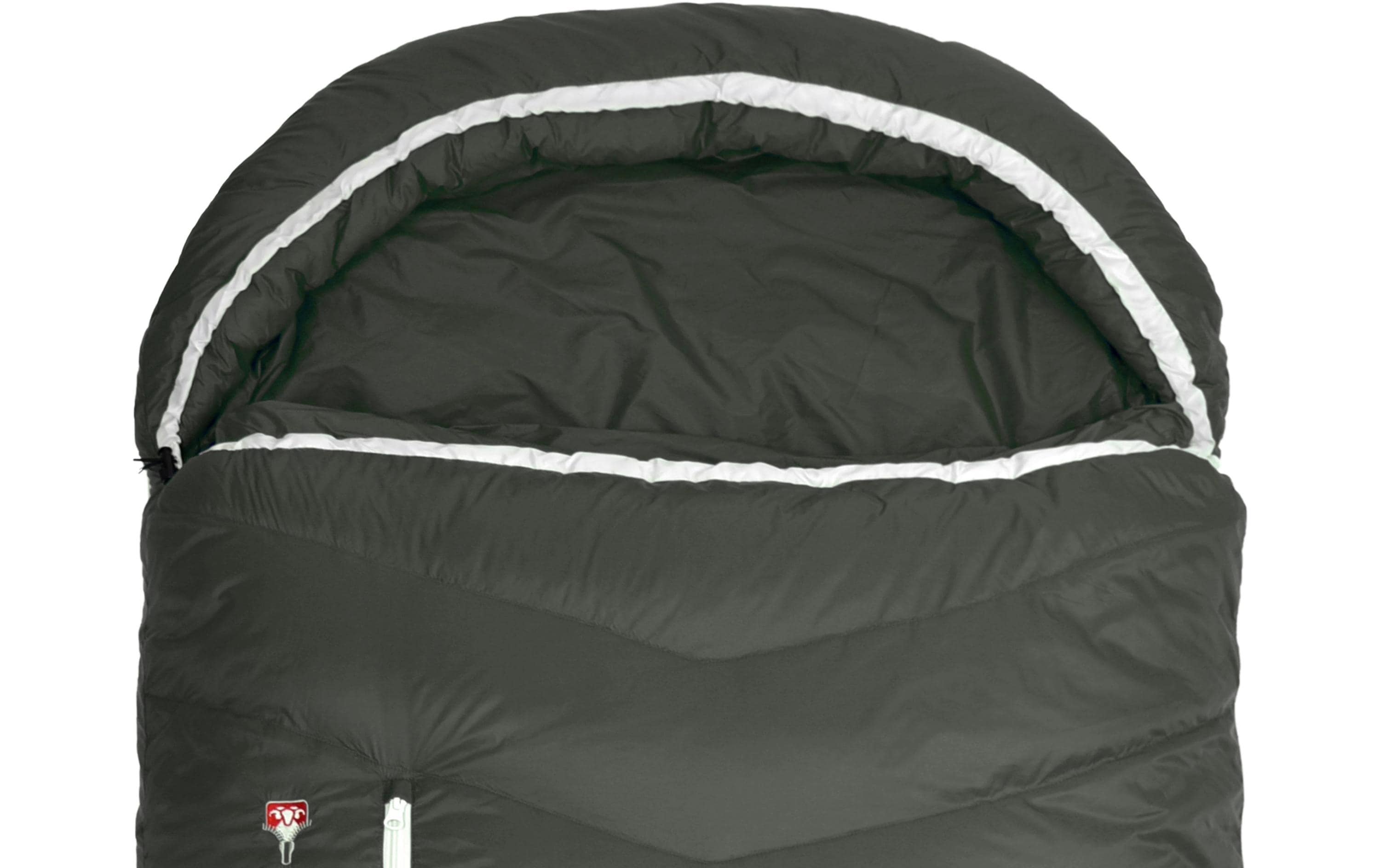 Grüezi Bag Schlafsack Biopod DownWool Summer Comfort Nylon, Deep Forest