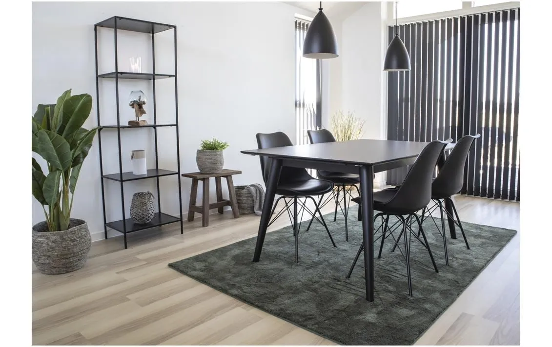 House Nordic Stuhl Oslo 2 Stück, 57 x 86 cm, Schwarz House Nordic Stuhl Oslo 2 Stück, 57 x 86 cm, Schwarz