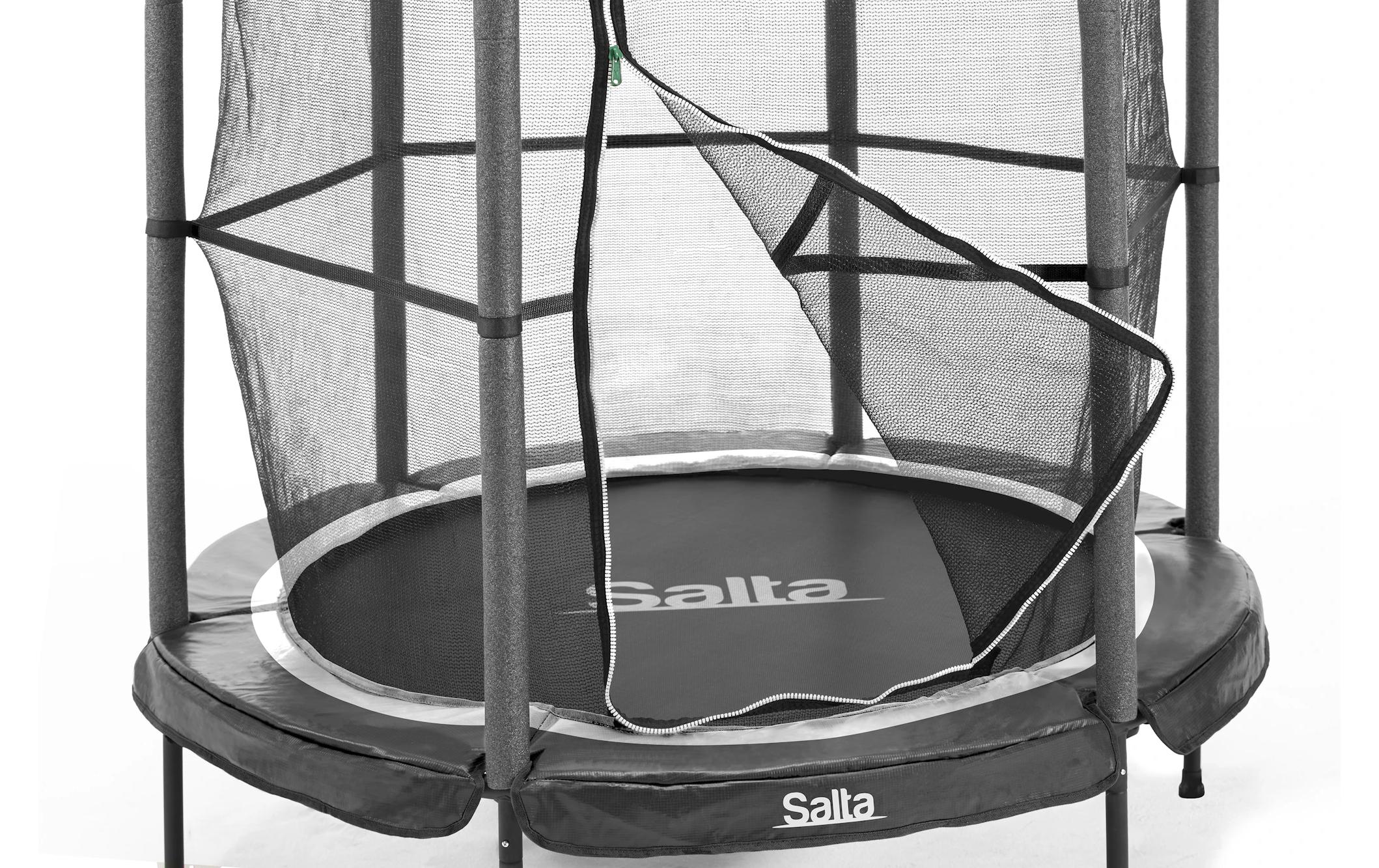 SALTA Trampolin Salta Junior 140 cm, Schwarz