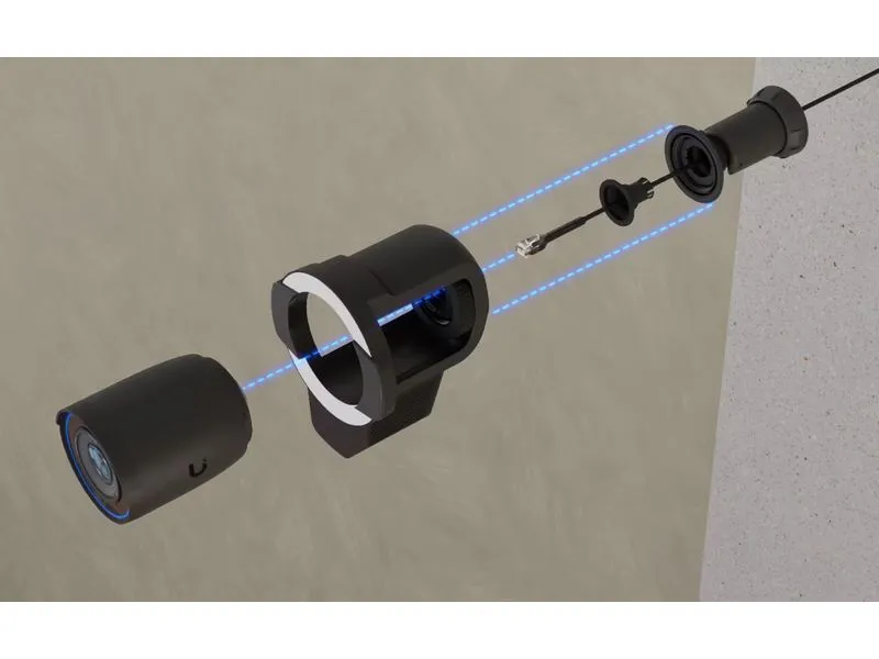 Ubiquiti Hybrid Strahler Pro Bullet Enhancer Schwarz