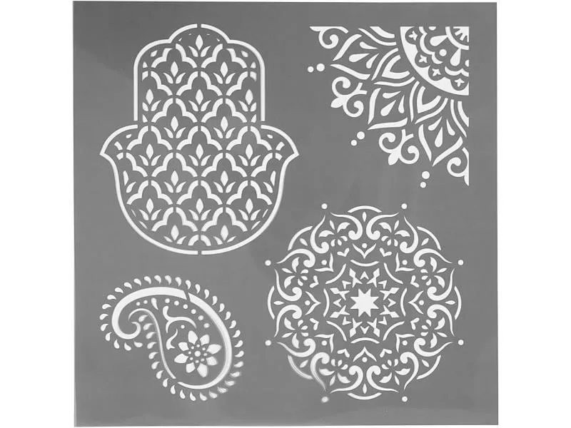 Creativ Company Schablone 30.5 x 30.5 cm Ethno Creativ Company Schablone 30.5 x 30.5 cm Ethno