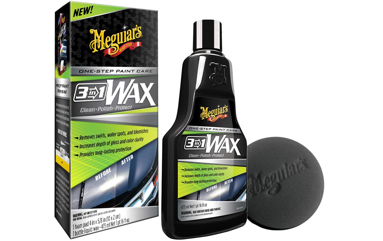 Meguiar's Wachspolitur 3 in 1 Wax, 473 ml