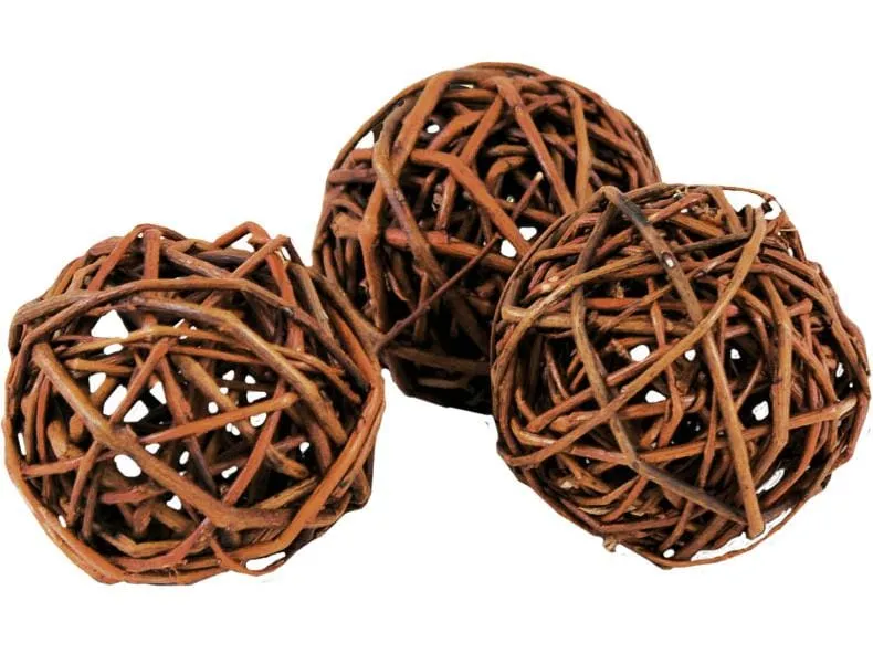 JR Farm Spielzeug Mini Weidenball 20g, 3 Stk.
