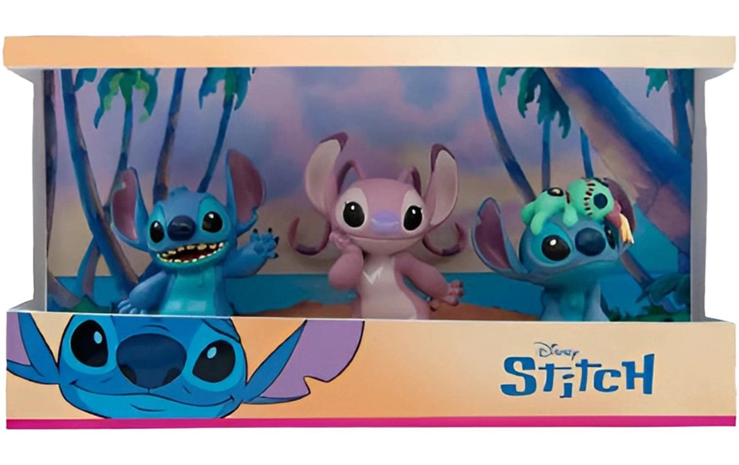 BULLYLAND Figurenset Disney Stitch 3 Figuren, PVC-frei