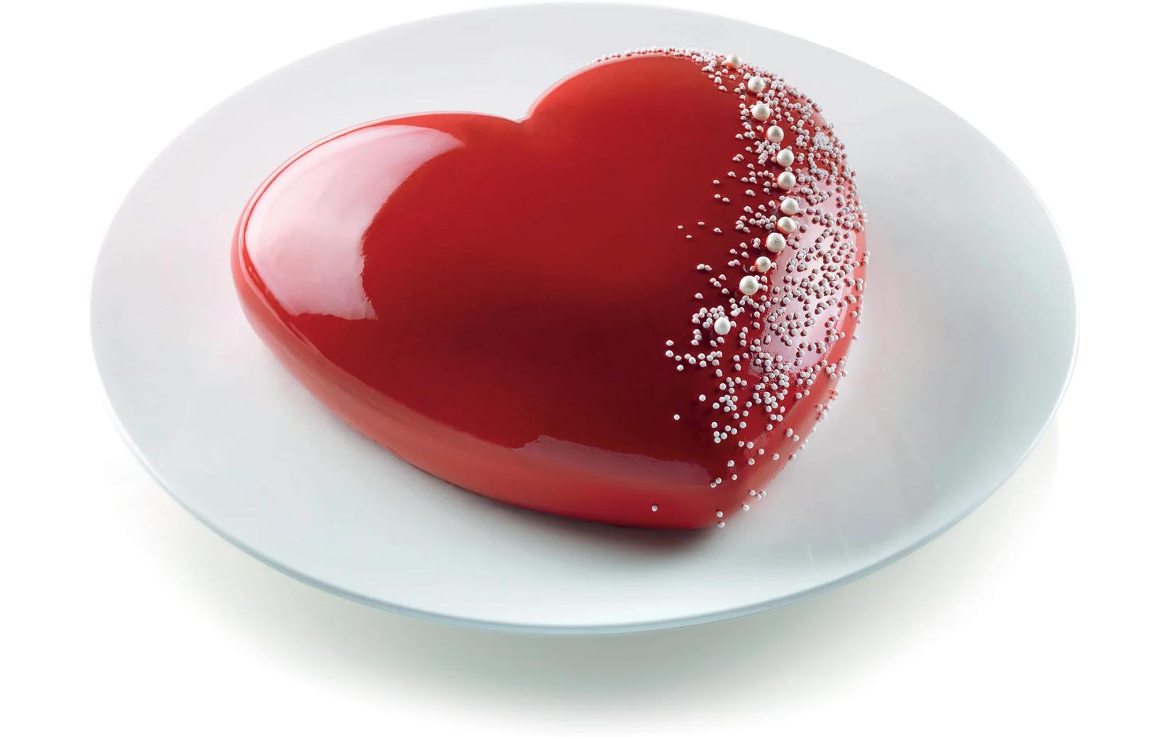 Silikomart Motiv-Backform Herz