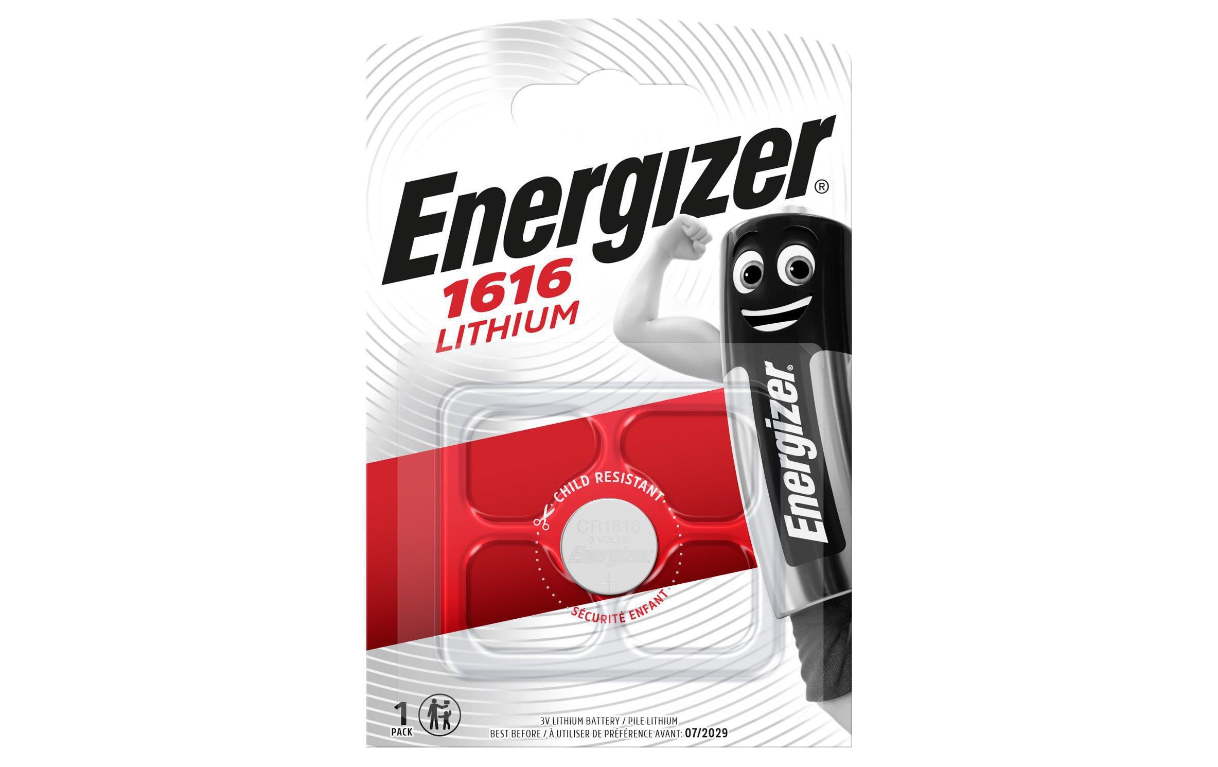 Energizer Knopfzelle Lithium 1616 1 Stück
