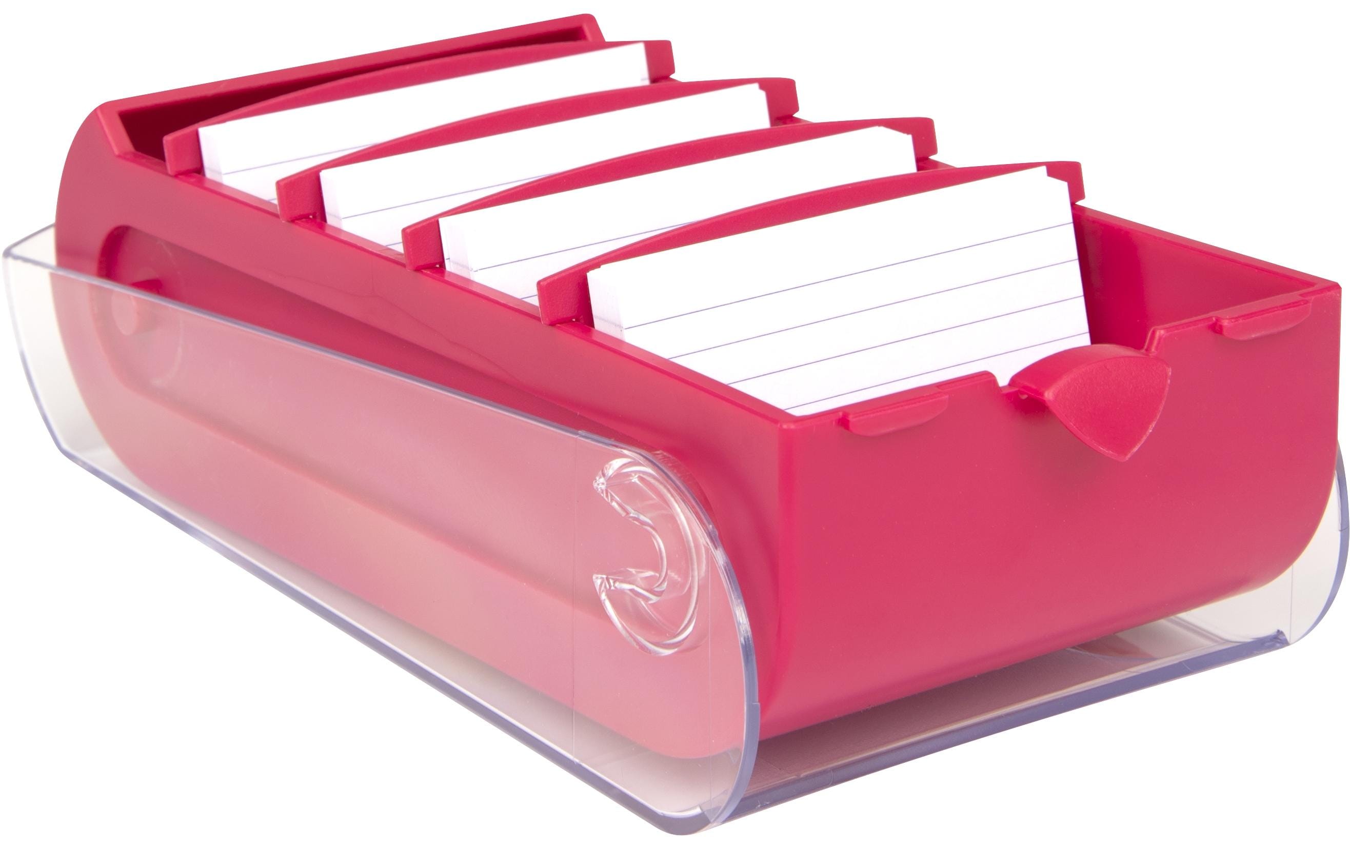 Biella Karteibox Bunny A7 100 Karten, Pink Biella Karteibox Bunny A7 100 Karten, Pink